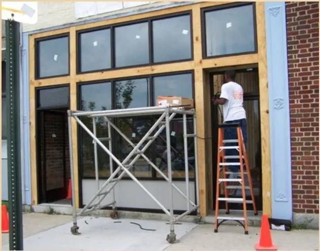 Budget Glass Storefront Repair