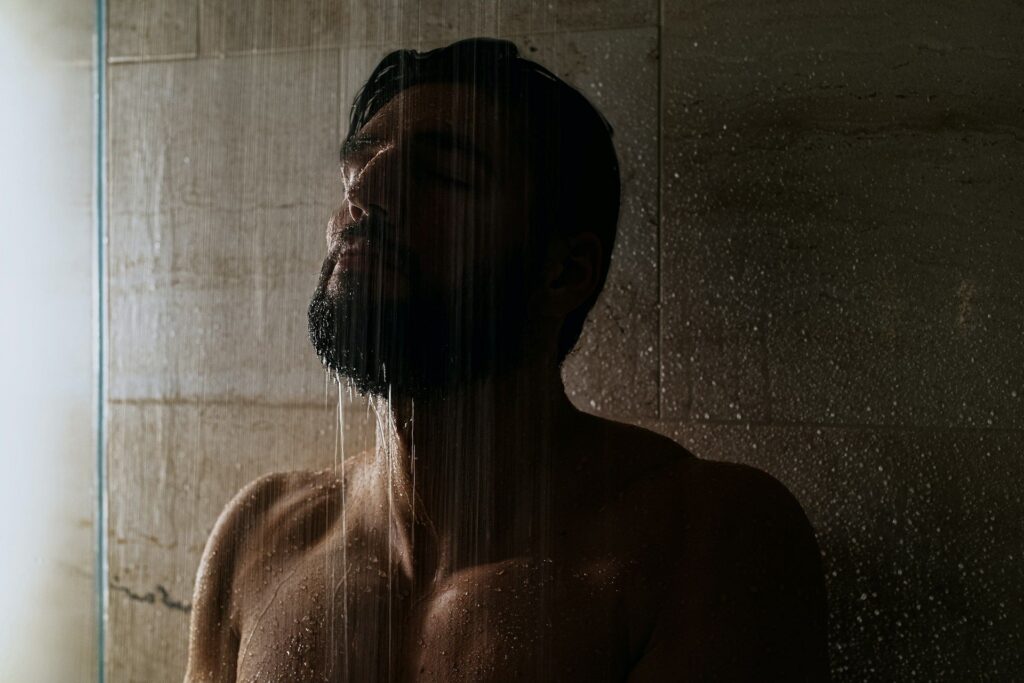 glass shower door substitute